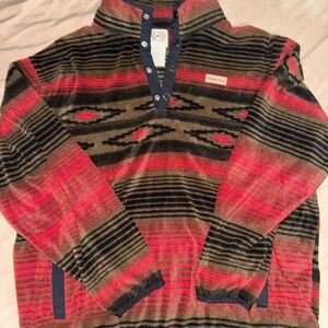 XXL Cinch Western Fleece Pearl Snap Pullover